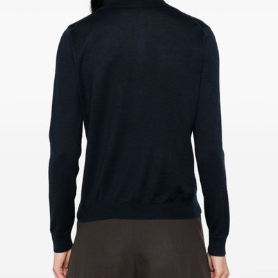Beyou Cashmere and silk polo sweater