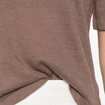 Base Linen and cotton blend sweater
