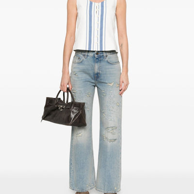 Haikure Winny wide-leg denim jeans