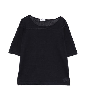 Base Linen and cotton blend sweater