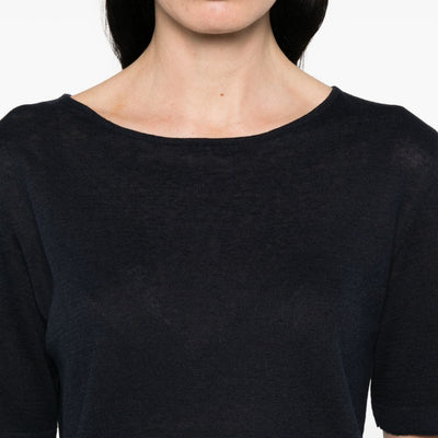 Base Linen and cotton blend sweater