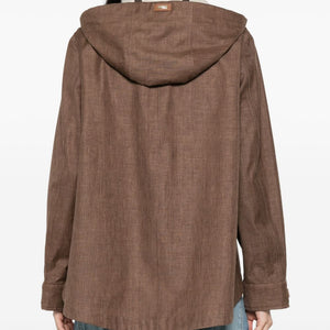 Herno Hooded blouson jacket