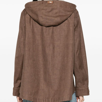 Herno Hooded blouson jacket