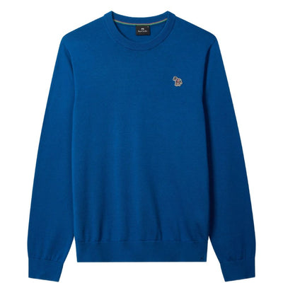 Ps By Paul Smith Zebra logo cotton sweater