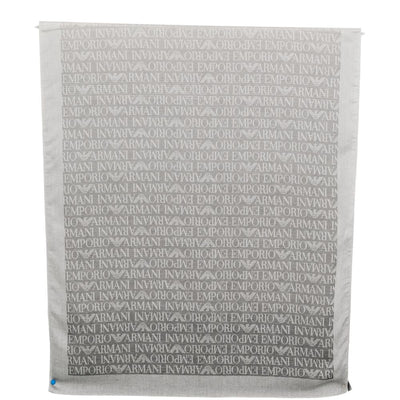 Emporio Armani Allover logo stole