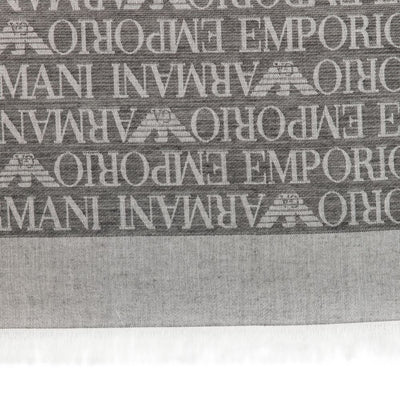 Emporio Armani Allover logo stole