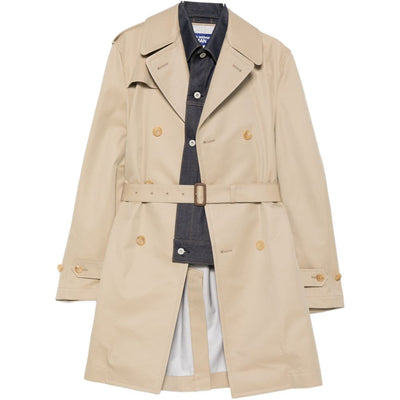 Junya Watanabe Cotton double-breasted coat