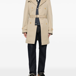 Junya Watanabe Cotton double-breasted coat