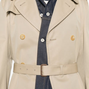 Junya Watanabe Cotton double-breasted coat