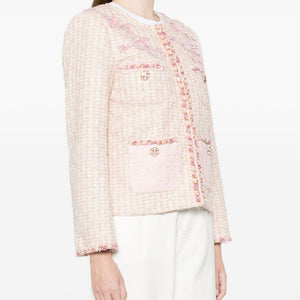Minime Paris Cotton blend crewneck jacket