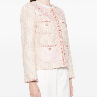 Minime Paris Cotton blend crewneck jacket