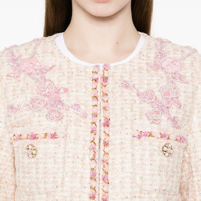Minime Paris Cotton blend crewneck jacket