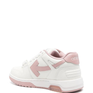 Off White Out Of Office leather sneakers