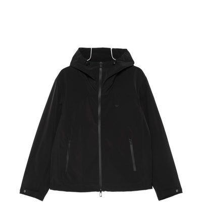 Emporio Armani Hooded blouson jacket