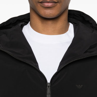 Emporio Armani Hooded blouson jacket