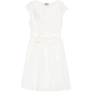 Woolrich V-neck Cotton short dress