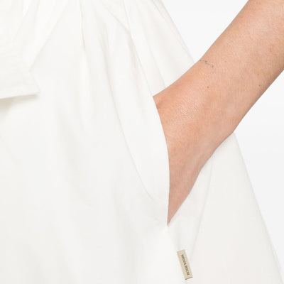 Woolrich V-neck Cotton short dress