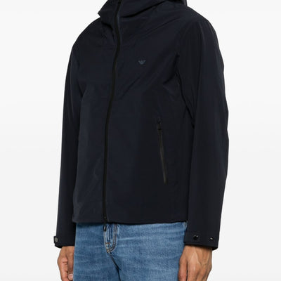 Emporio Armani Hooded blouson jacket
