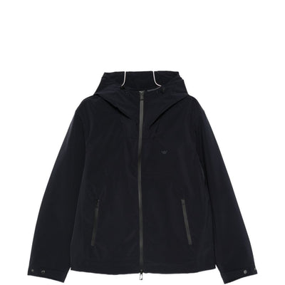 Emporio Armani Hooded blouson jacket