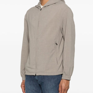 Emporio Armani Hooded blouson jacket