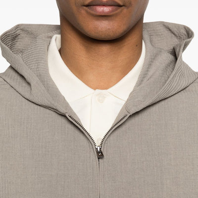 Emporio Armani Hooded blouson jacket