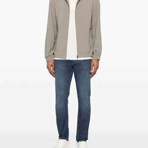 Emporio Armani Hooded blouson jacket