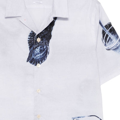 Paul Smith Sunbleached Snaps cotton shirt