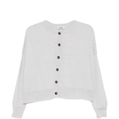 Base Linen and cotton blend cardigan