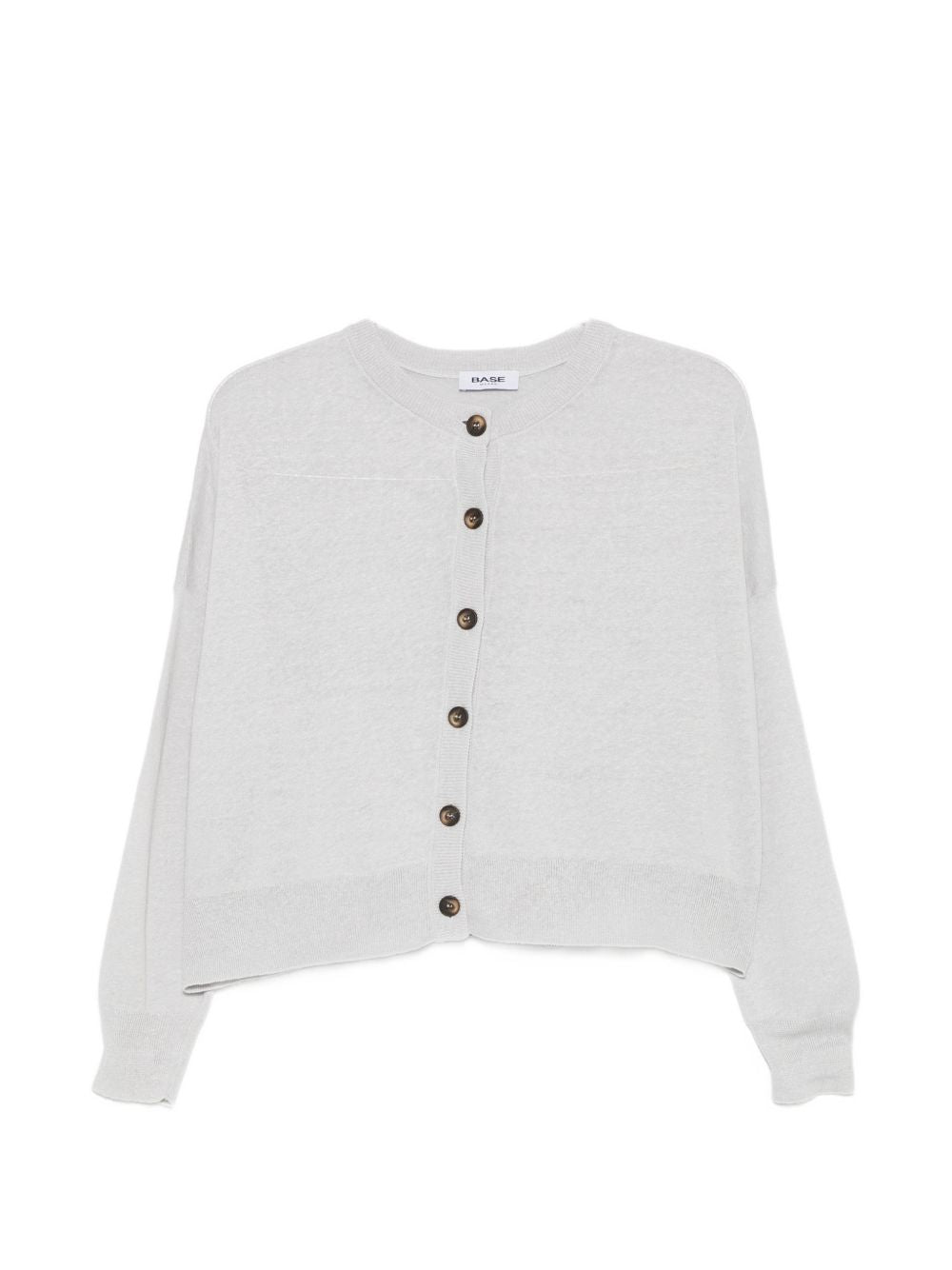 Base Linen and cotton blend cardigan
