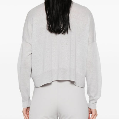 Base Linen and cotton blend cardigan