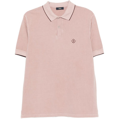 Herno Logo cotton polo shirt