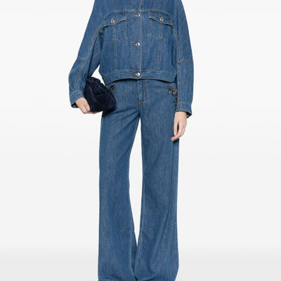Ermanno Firenze Flared leg denim jeans