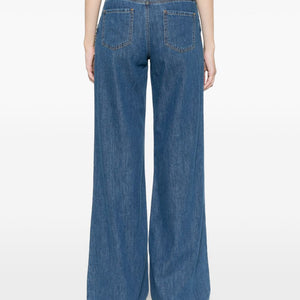 Ermanno Firenze Flared leg denim jeans