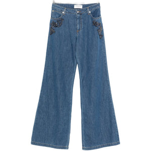 Ermanno Firenze Flared leg denim jeans