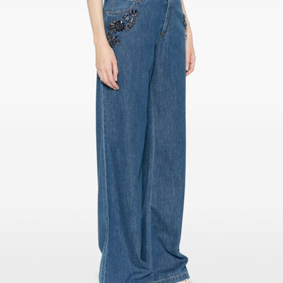 Ermanno Firenze Flared leg denim jeans