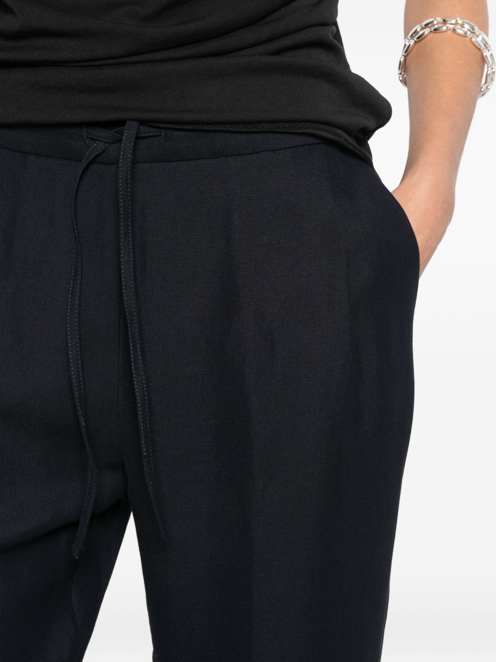 Fabiana Filippi Linen blend trousers