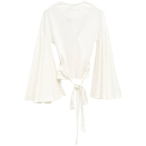 Jacquemus V-neck long sleeves La Cache Coeur Ventadou top