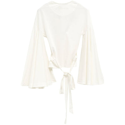 Jacquemus V-neck long sleeves La Cache Coeur Ventadou top
