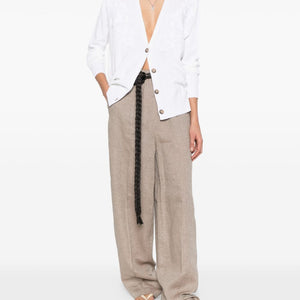 Ermanno Firenze V-neck Cotton blend v-necked cardigan