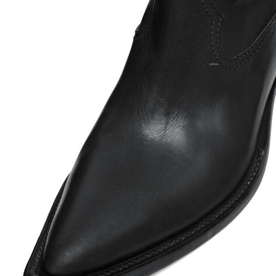 Maison Margiela Leather western boots