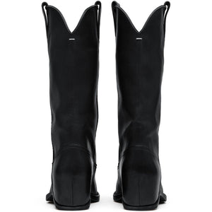 Maison Margiela Leather western boots