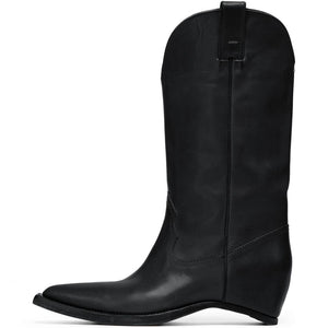 Maison Margiela Leather western boots