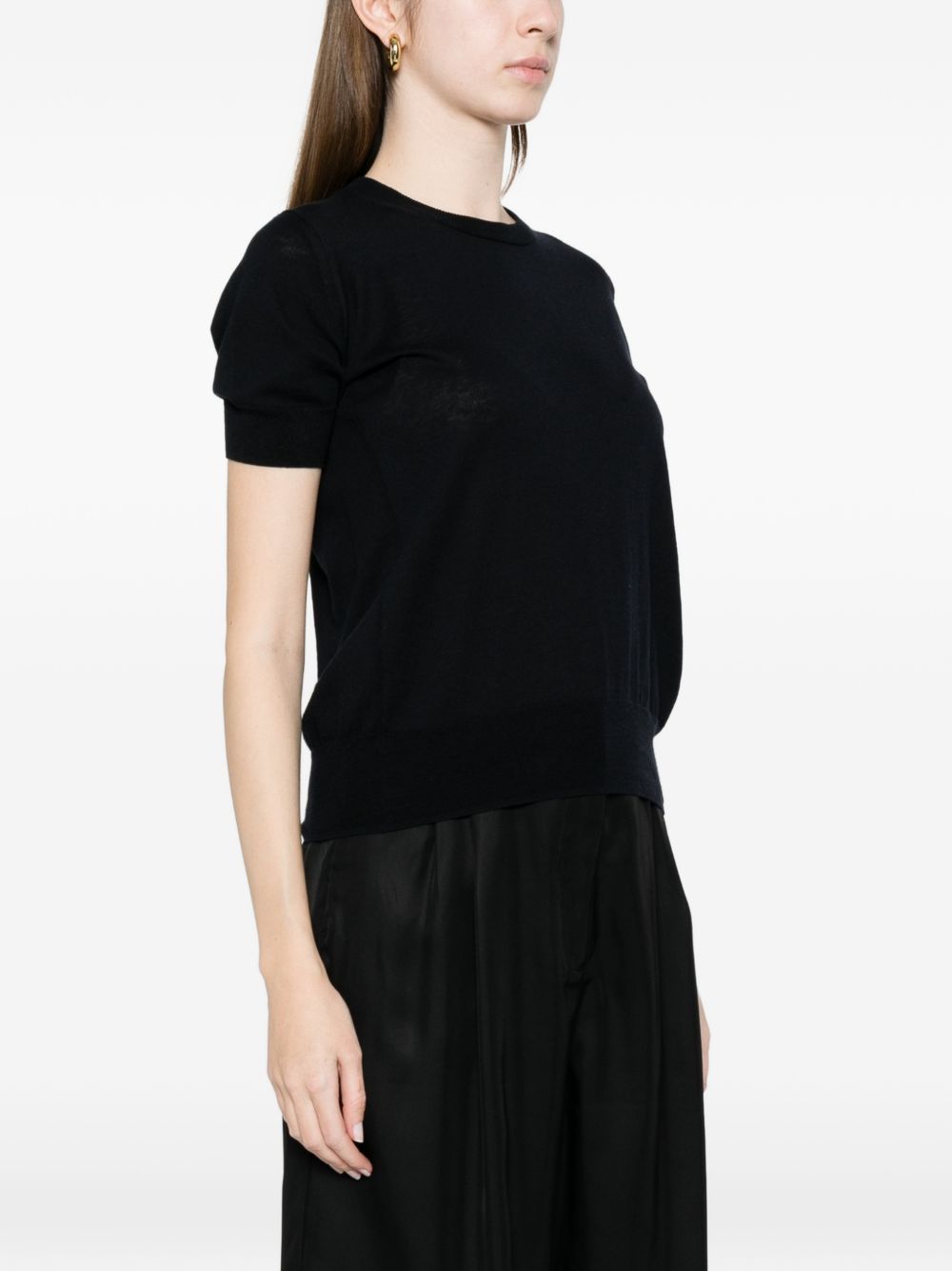 Ct Plage Cotton and silk crewneck sweater