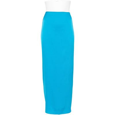 Silk95Five French Tie silk skirt