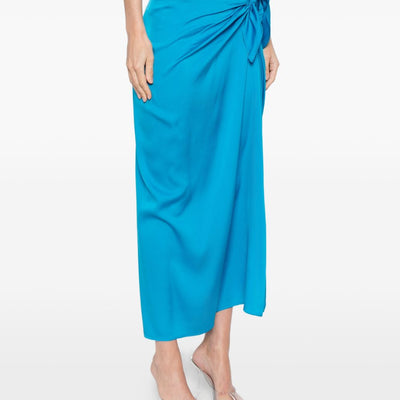 Silk95Five French Tie silk skirt
