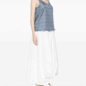 Pierre Louis Mascia Striped silk top