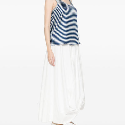 Pierre Louis Mascia Striped silk top