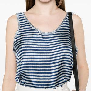 Pierre Louis Mascia Striped silk top
