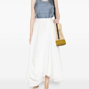 Pierre Louis Mascia Striped silk top