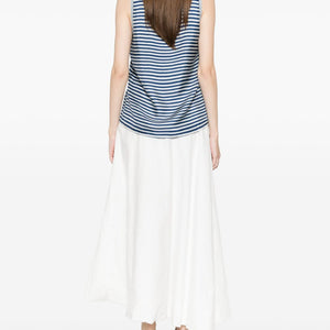 Pierre Louis Mascia Striped silk top